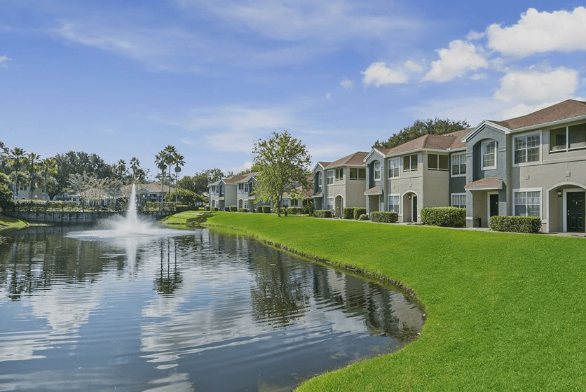 Rendering of Jacksonville garden apartment project